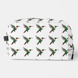 ピクセル化された緑のハミングバード ドップキット