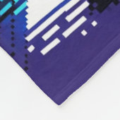 ピクセル化デジタル探査 フリースブランケット (角)