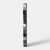 ピクセル化パぼやけターン iPhoneケース (左側面)