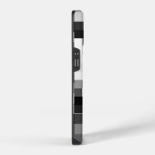 ピクセル化パぼやけターン iPhoneケース (右側面)