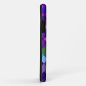 ピクセル化パターン – 紫 Case-Mate iPhoneケース (裏面/右)