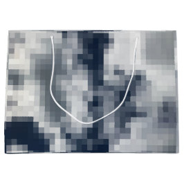 ピクセル化抱き枕 ラージペーパーバッグ