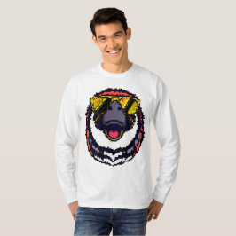 ピクセル大形体 Tシャツ