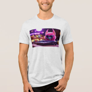 "ピクセル完全：ゲームデザイナーモードオン" トライブレンドＴシャツ