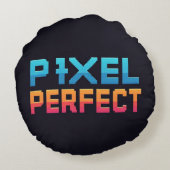 ピクセル完全 ラウンドクッション (裏面)