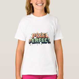ピクセル完全 Tシャツ