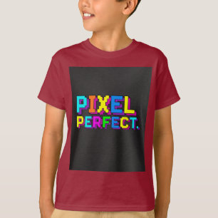 ピクセル完全。 Tシャツ
