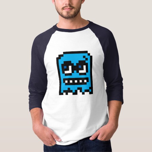 ピクセル幽霊 Tシャツ (正面)
