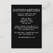 ピクセル情報結婚のエンクロージャカード エンクロージャーカード (正面)