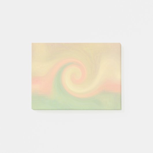 ピクセル抽象芸術秋の渦巻き ポストイット (正面)