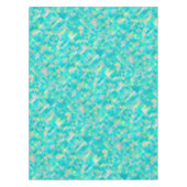 ピクセル数々のアートカラーパターン テーブルクロス (正面)