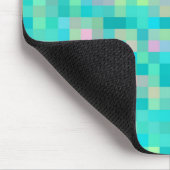 ピクセル数々のアートカラーパターン マウスパッド (コーナー)