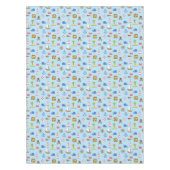 ピクセル海の芸術パターン テーブルクロス (正面)