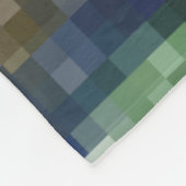 ピクセル猫 フリースブランケット (角)