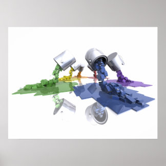 ピクセル絵を描 – ポスター