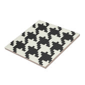 ピクセル織り目加工猟犬歯 タイル (側面)