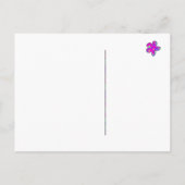 ピクセル花束はがき ポストカード (裏面)