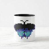 ピクセル蝶 マグカップ (中央)