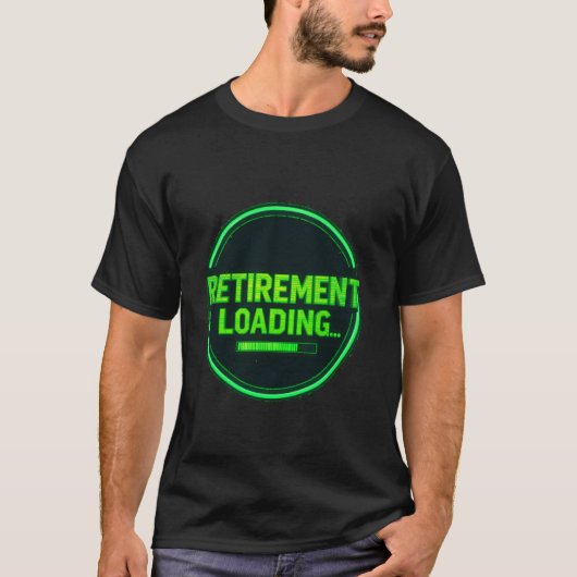 ピクセル退職 Tシャツ (正面)