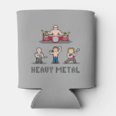 ピクセル重金属クーラーボックス 缶クーラー (裏面)