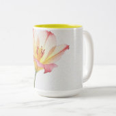 ピクセル開花トリオ ツートーンマグカップ (正面右)