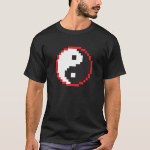 ピクセル陰陽 Tシャツ