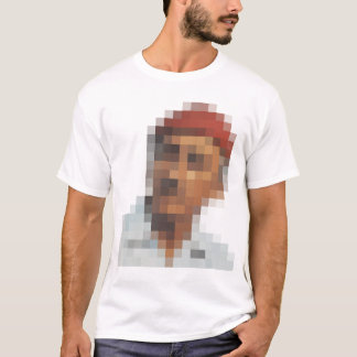 ピクセル頭部 Tシャツ