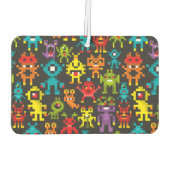 ピクセル8ビットモンスター カーエアーフレッシュナー (裏面)