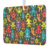 ピクセル8ビットモンスター カーエアーフレッシュナー (左)