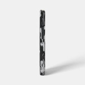 ピクセル カモ ステルス iPhoneケース (左側面)