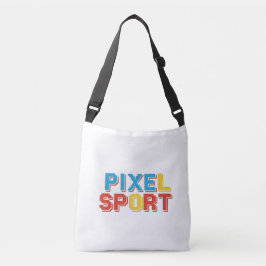 ピクセル スポーツバッグ | レトロゲーマー向けジム＆旅行用トート クロスボディバッグ