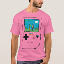ピクセル スポーツ ゴルフ レトロ ゲーム Tシャツ