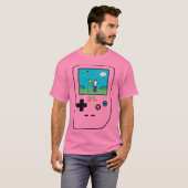 ピクセル スポーツ ゴルフ レトロ ゲーム Tシャツ (正面フル)