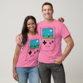 ピクセル スポーツ ゴルフ レトロ ゲーム Tシャツ (ユニセックス)
