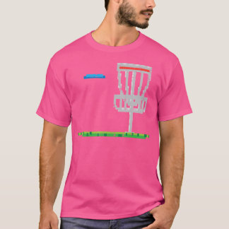 ピクセル ディスクゴルフ フライングディスク ゴルファー メンズ ボーイズ キッズ Tシャツ