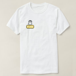 ピクセル プレイ ボタン レトロ ゲーマー Tシャツ