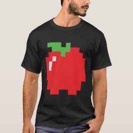 ピクセルApple 80sビデオゲームのハロウィングループの衣装 Tシャツ