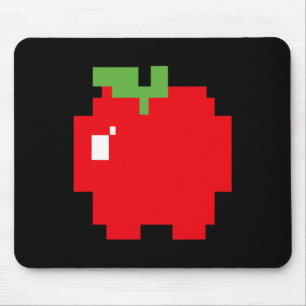 ピクセルApple 80sレトロアーケードビデオゲームのハロウィーン マウスパッド