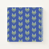 ピクセルCatパターン ノートブック (裏面)