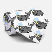 ピクセルNarwhal ネクタイ (ロール)