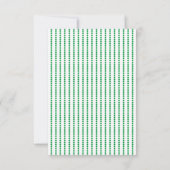 ピクセルRSVPウェディングRSVPカード 出欠カード (裏面)