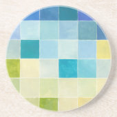 ピクセ数々のル正方形の風景 コースター (正面)