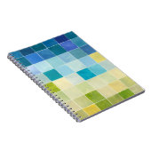 ピクセ数々のル正方形の風景 ノートブック (右側)
