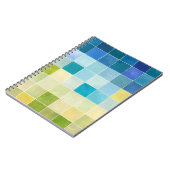 ピクセ数々のル正方形の風景 ノートブック (左側)