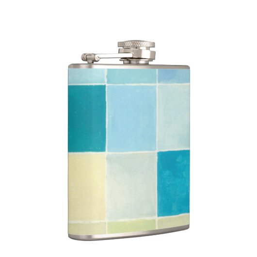 ピクセ数々のル正方形の風景 フラスク (右)