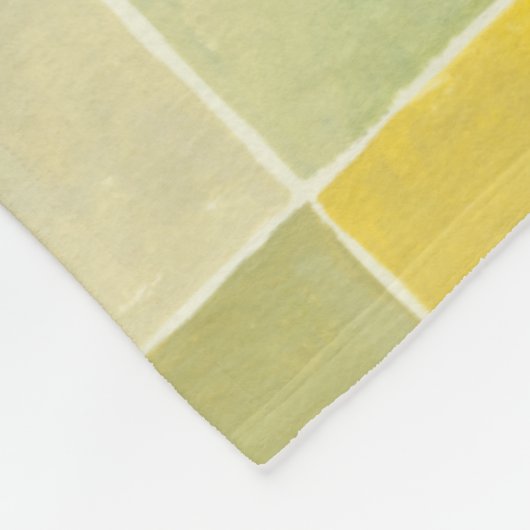 ピクセ数々のル正方形の風景 フリースブランケット (角)