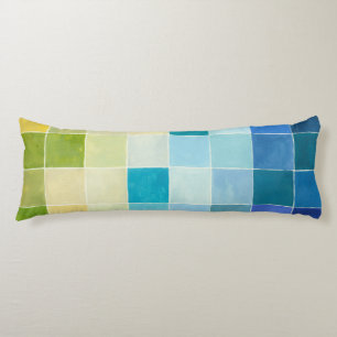 ピクセ数々のル正方形の風景 ボディピロー