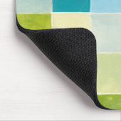 ピクセ数々のル正方形の風景 マウスパッド (コーナー)