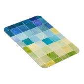 ピクセ数々のル正方形の風景 マグネット (右側)