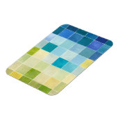 ピクセ数々のル正方形の風景 マグネット (左側)